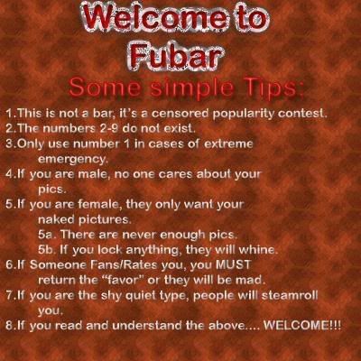 fubar rules Pictures, Images and Photos